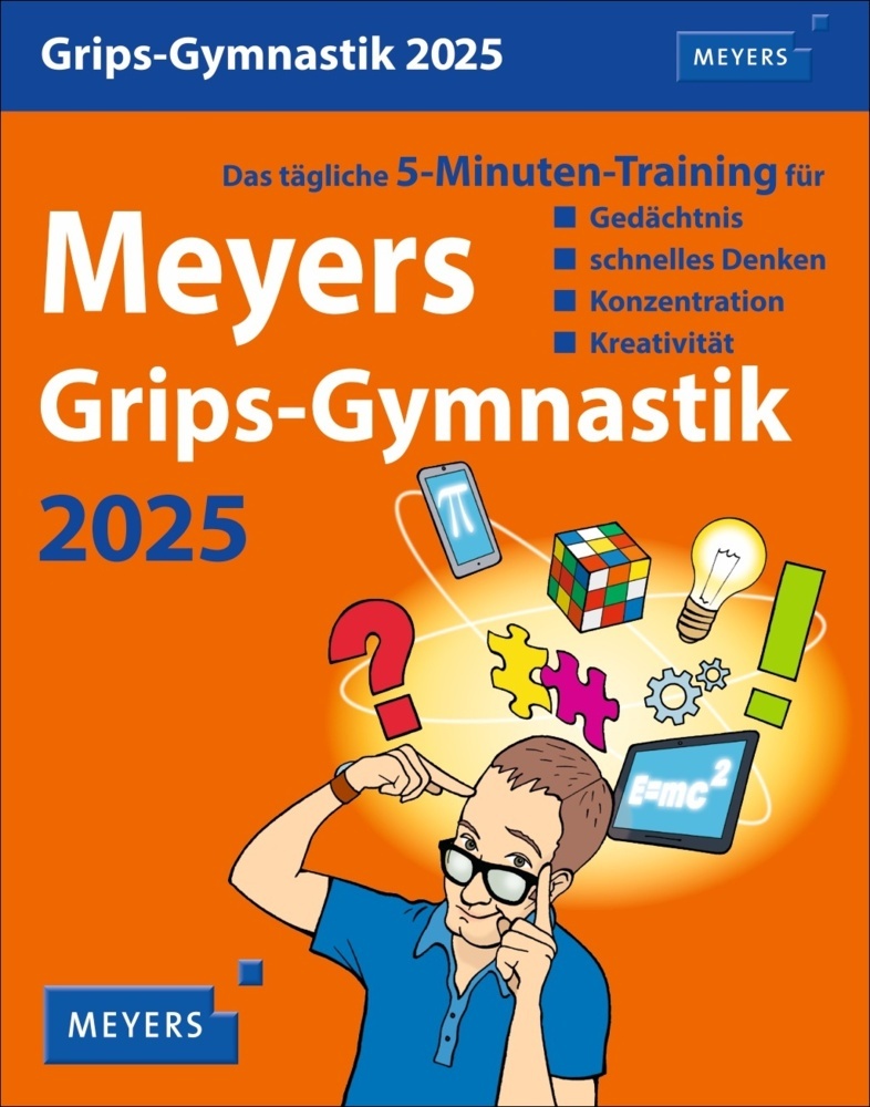 Cover: 9783840033797 | Meyers Grips-Gymnastik Tagesabreißkalender 2025 - Das tägliche...