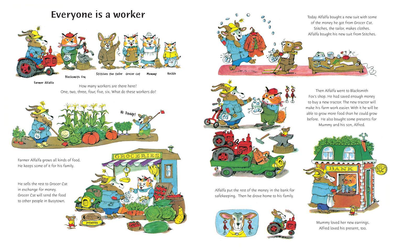 Bild: 9780008665371 | What Do People Do All Day?. 50th Anniversary Edition | Richard Scarry