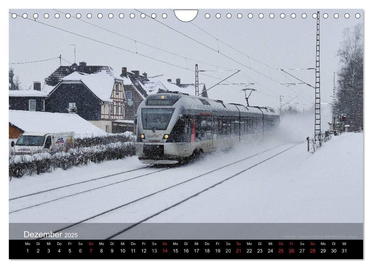 Bild: 9783435618484 | Eisenbahn in Mitteldeutschland (Wandkalender 2025 DIN A4 quer),...