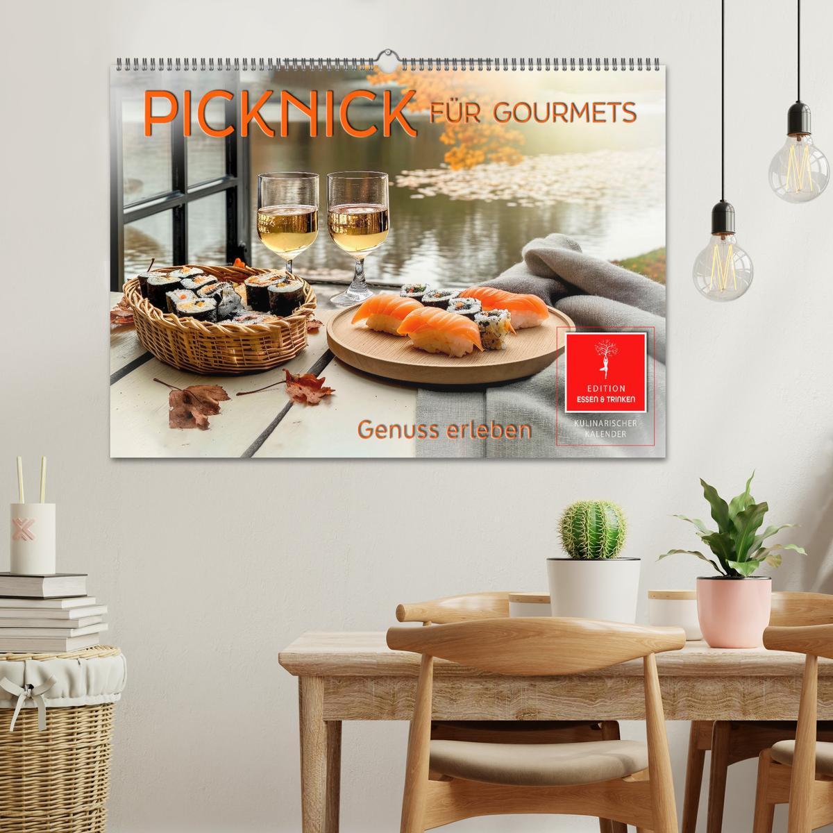 Bild: 9783383768835 | Picknick für Gourmets - Genuss erleben (Wandkalender 2025 DIN A2...