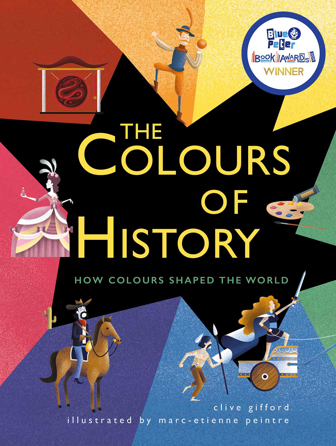 Cover: 9781784939670 | The Colours of History | How Colours Shaped the World | Clive Gifford