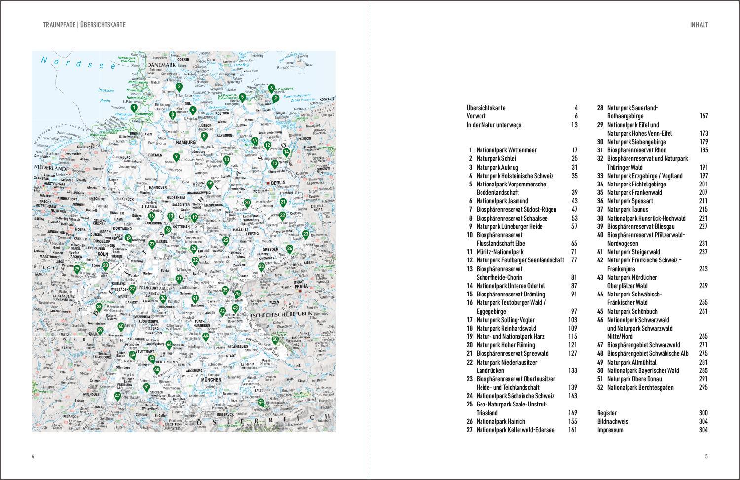 Bild: 9783969651001 | KUNTH Traumpfade in Deutschland | Jutta M. Ingala | Buch | 304 S.