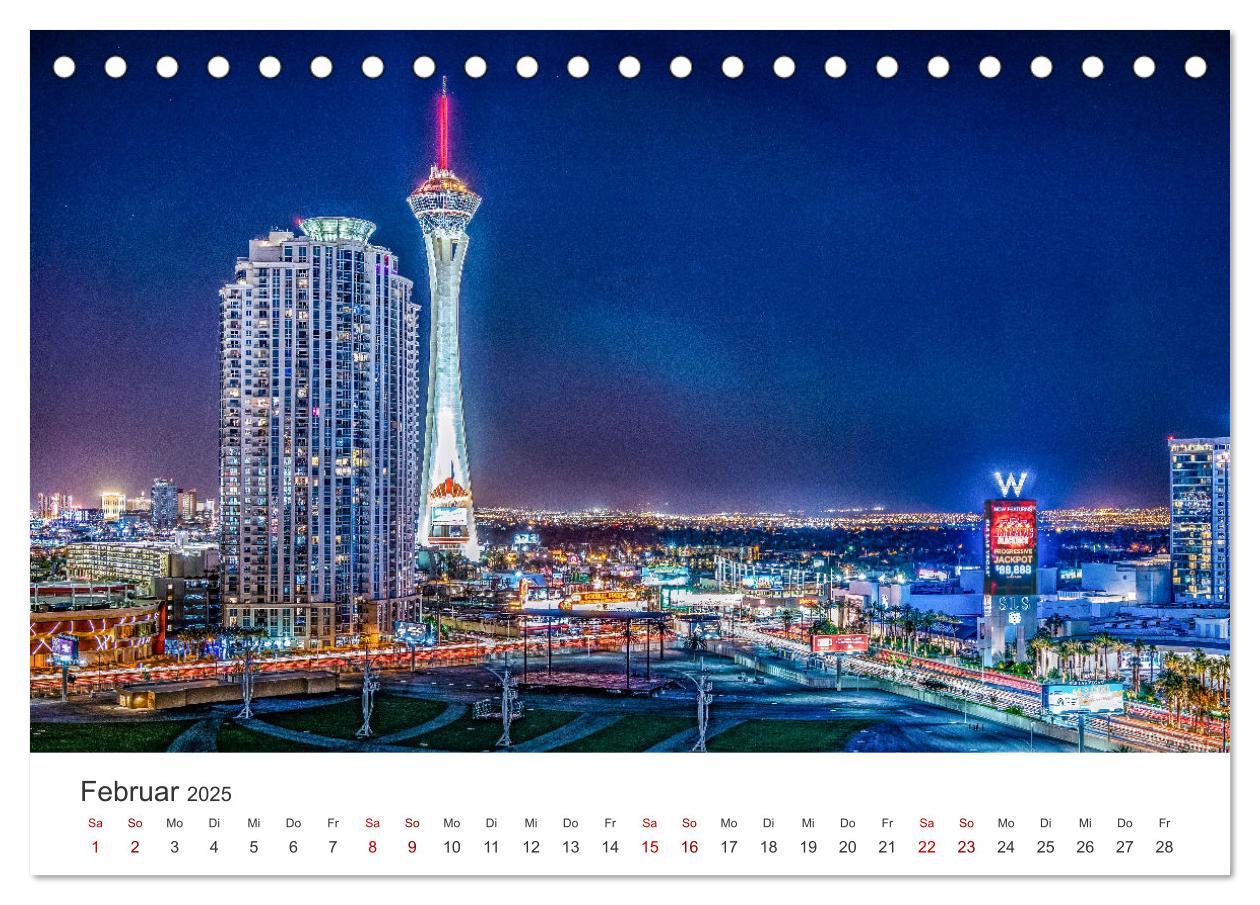 Bild: 9783383917431 | Las Vegas - Die Hauptstadt der Unterhaltung. (Tischkalender 2025...