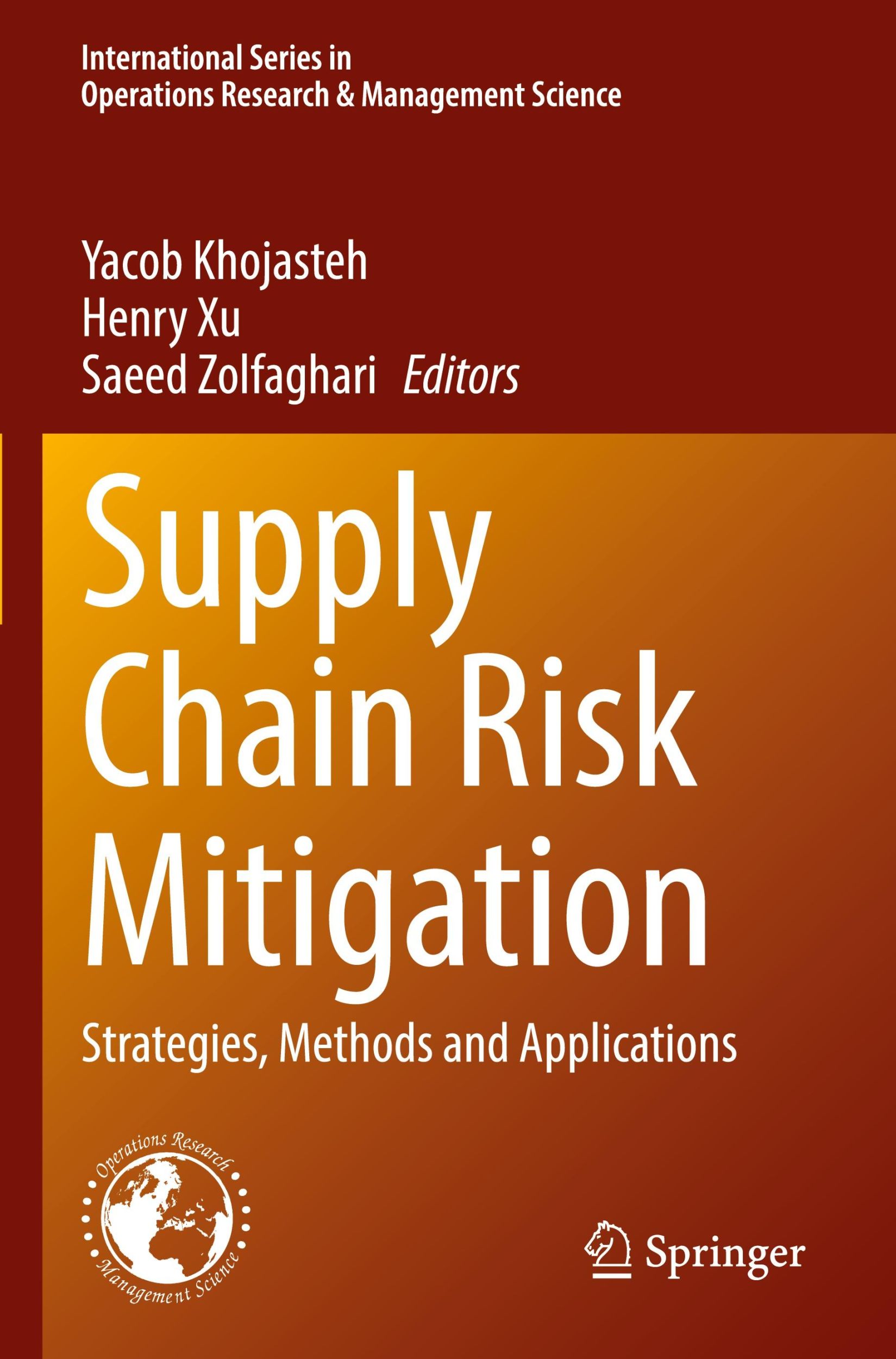 Cover: 9783031091858 | Supply Chain Risk Mitigation | Strategies, Methods and Applications