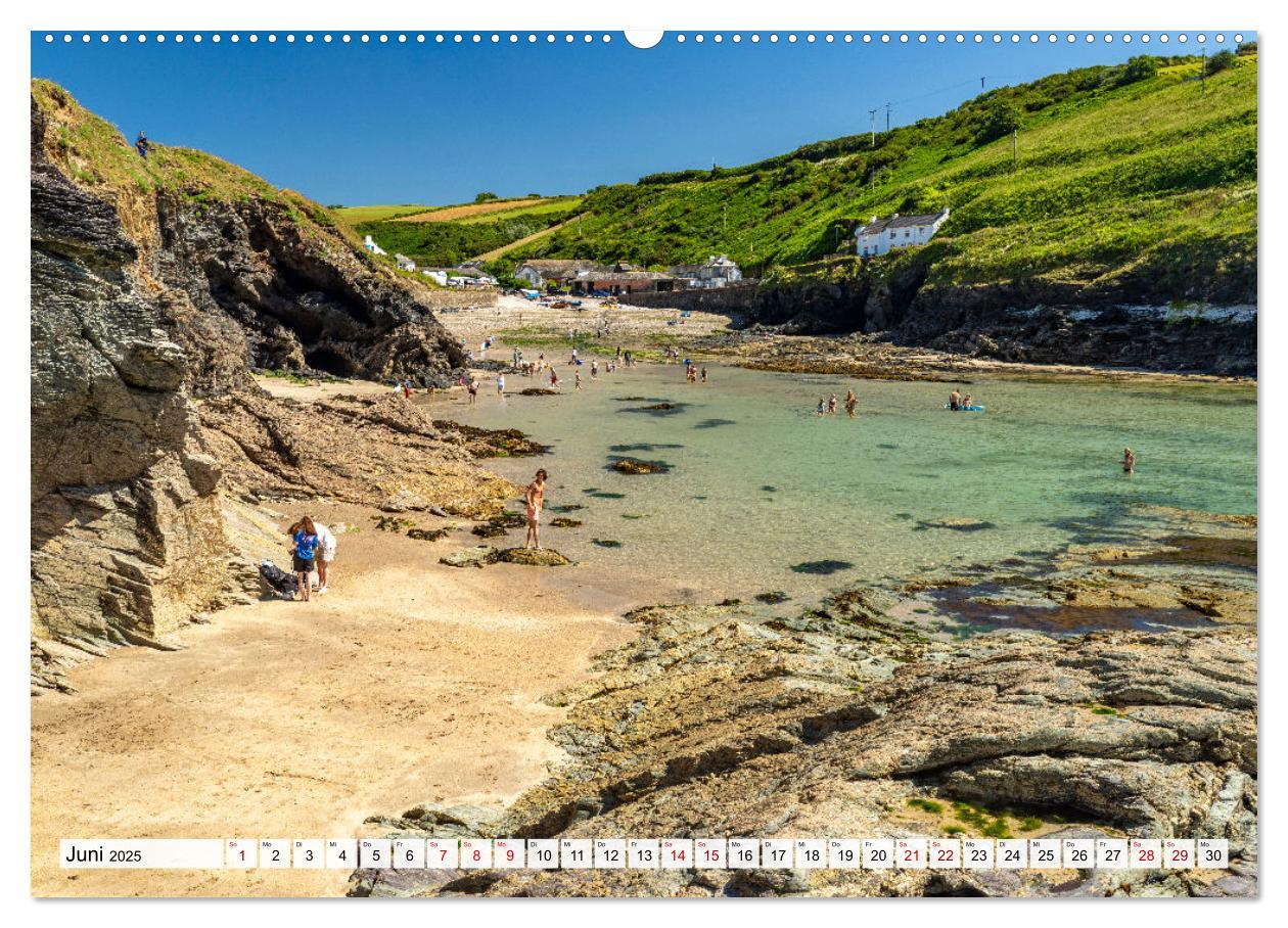 Bild: 9783383767487 | Vereinigtes Königreich - Cornwall (Wandkalender 2025 DIN A2 quer),...