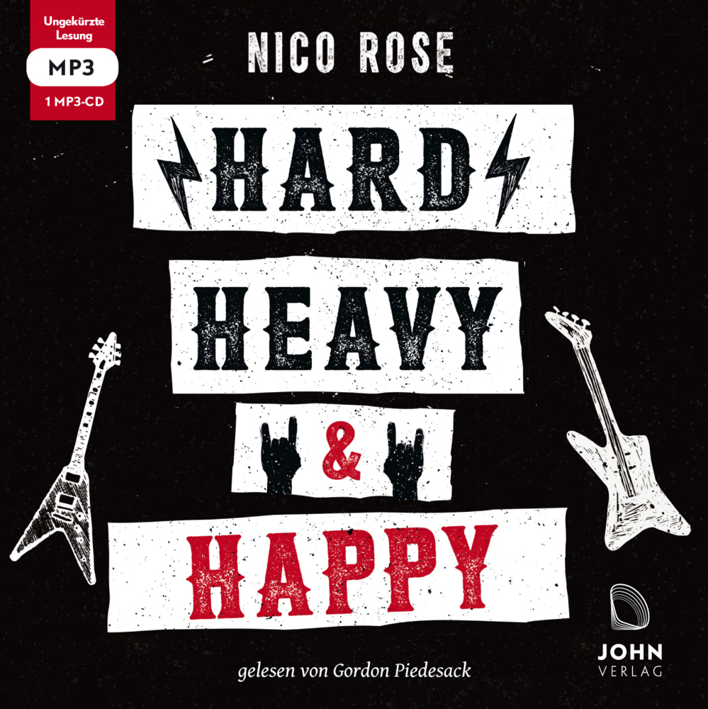 Cover: 9783963840753 | Hard, heavy &amp; happy: Heavy Metal und die Kunst des guten Lebens,...