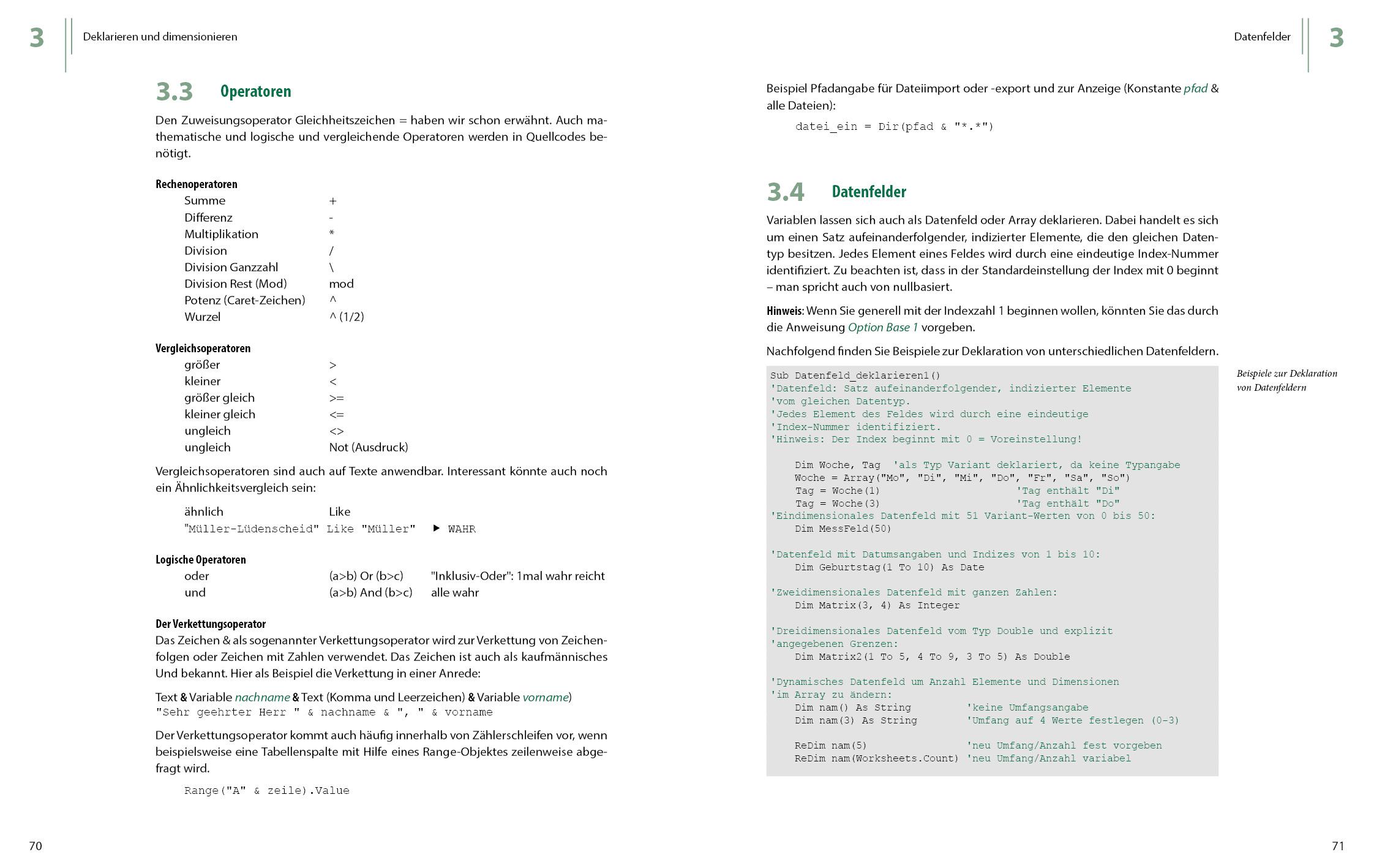 Bild: 9783832803919 | Das VBA-Kochbuch für Excel-Anwender | Dieter Klein (u. a.) | Buch