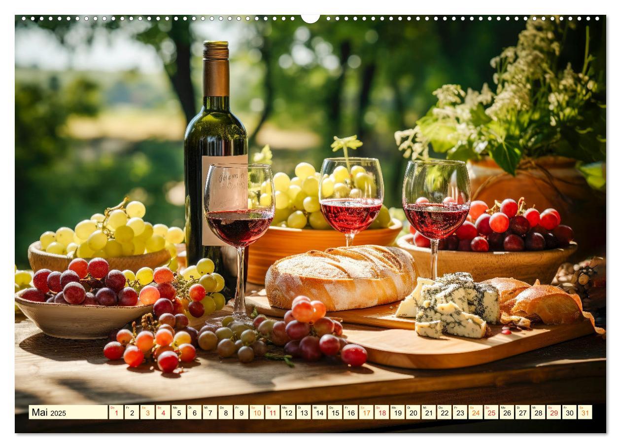 Bild: 9783383768835 | Picknick für Gourmets - Genuss erleben (Wandkalender 2025 DIN A2...