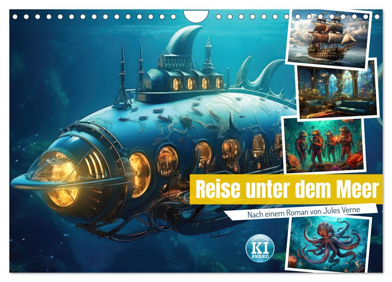 Cover: 9783383857638 | Reise unter dem Meer (Wandkalender 2025 DIN A4 quer), CALVENDO...