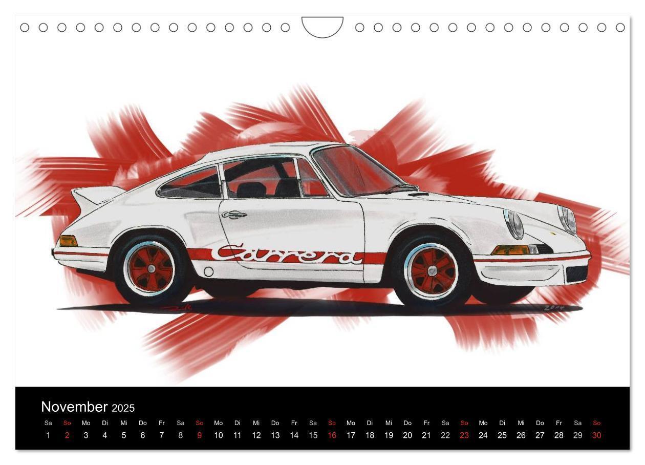 Bild: 9783435499052 | Porsche inspired Artwork by Reinhold Art´s (Wandkalender 2025 DIN...