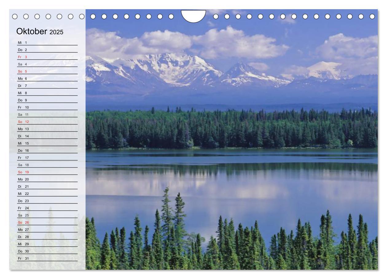 Bild: 9783435523610 | Alaska - Weites Land (Wandkalender 2025 DIN A4 quer), CALVENDO...