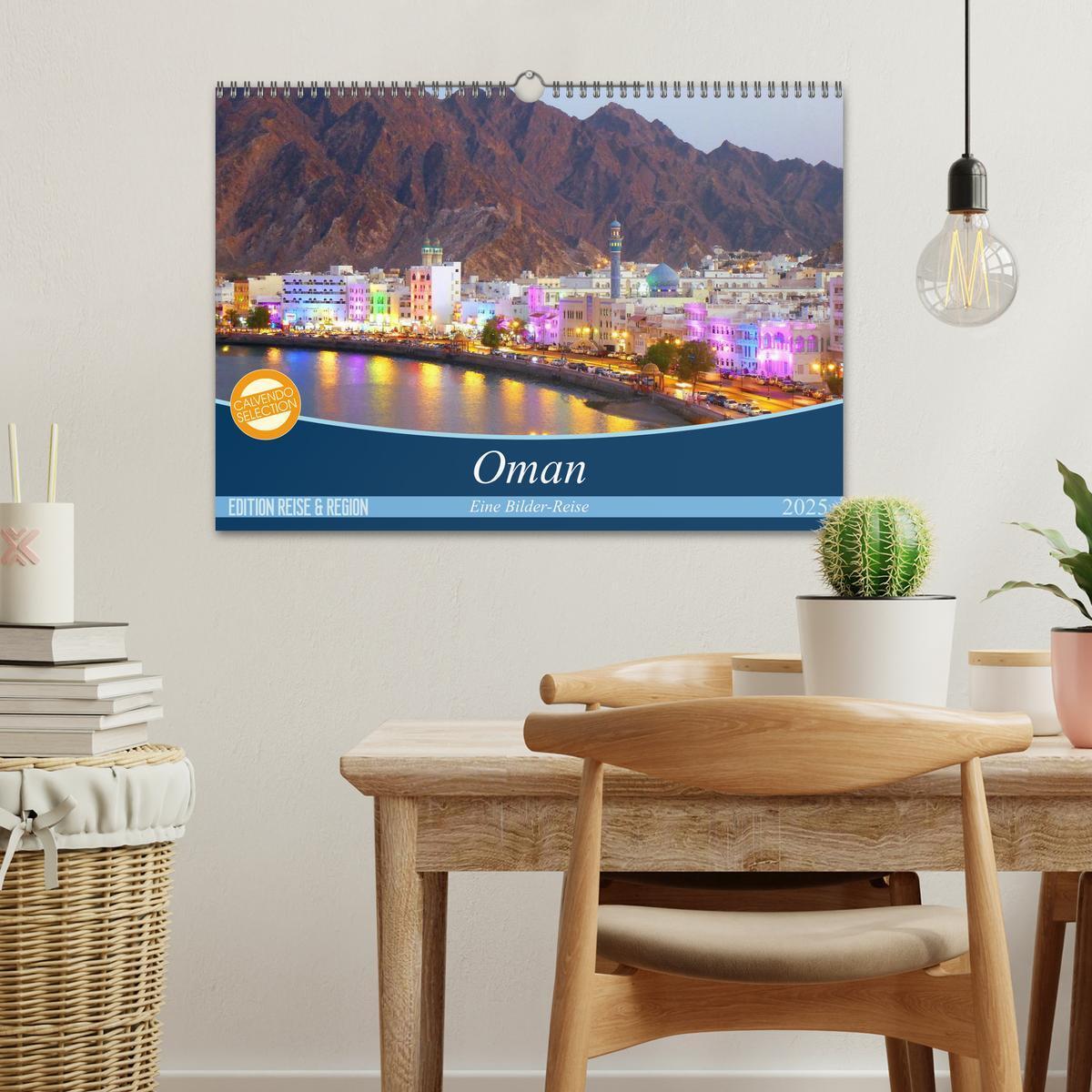 Bild: 9783435702077 | Oman - Eine Bilder-Reise (Wandkalender 2025 DIN A3 quer), CALVENDO...