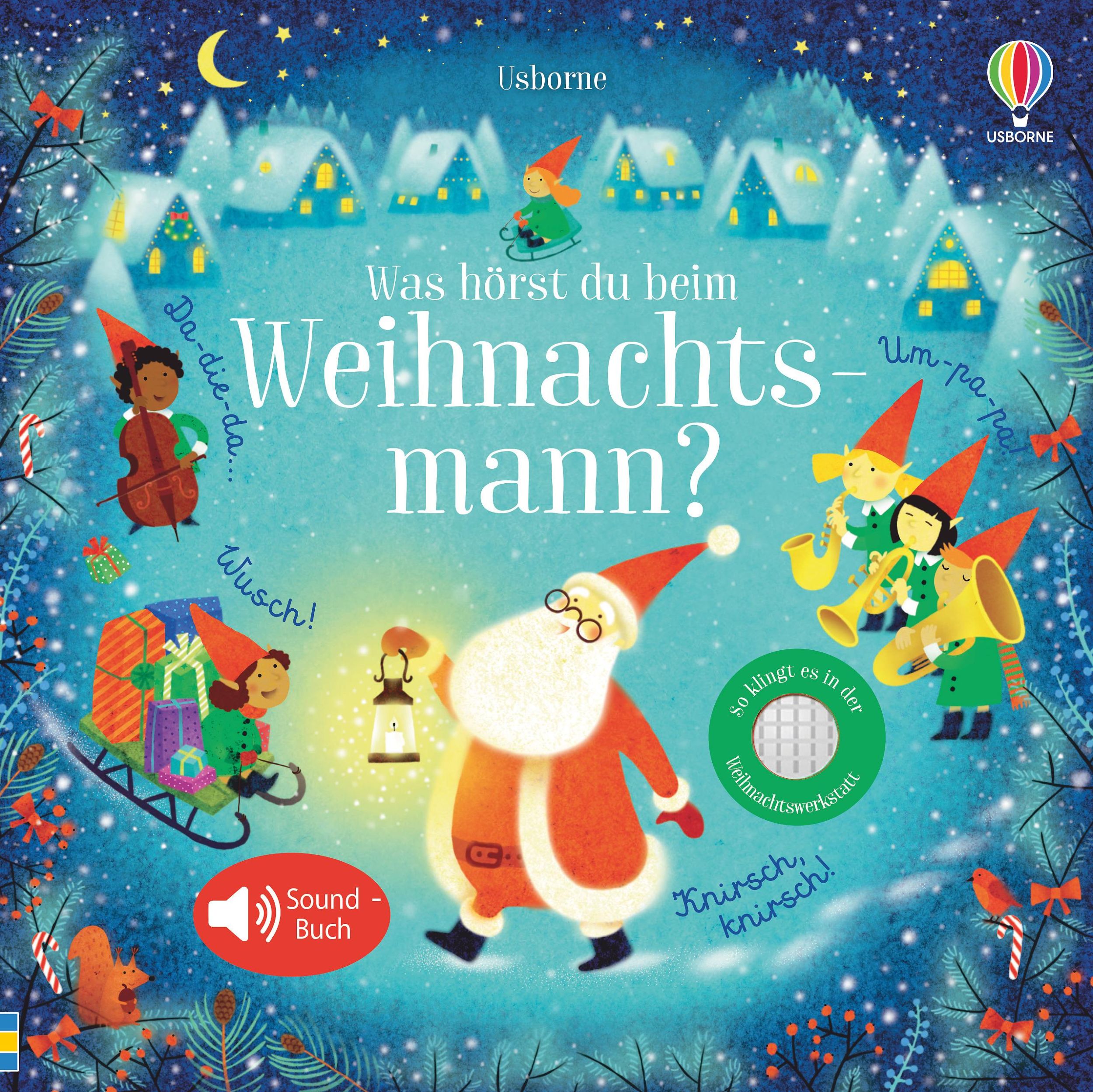 Cover: 9781789414912 | Was hörst du beim Weihnachtsmann? | Soundbuch | Sam Taplin | Buch