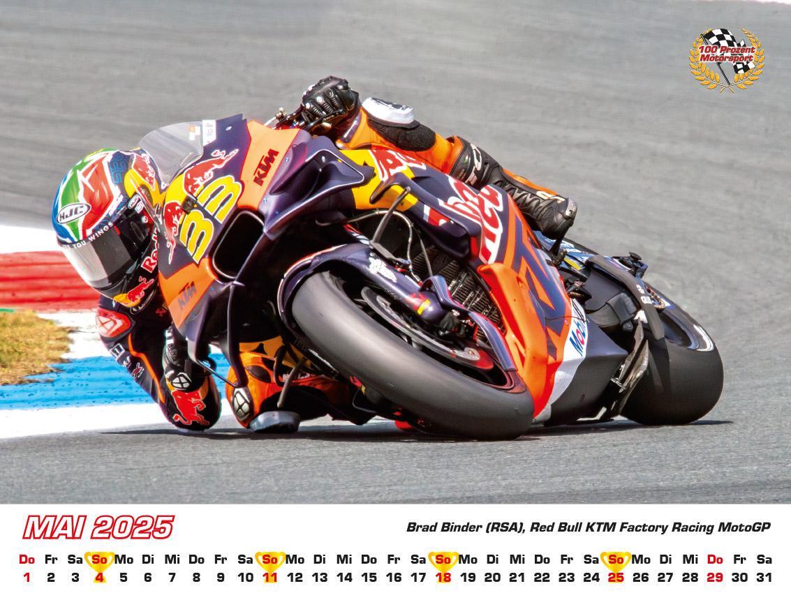 Bild: 9783948794668 | Motorrad Grand Prix Kalender 2025 | Frank Pommer | Kalender | Deutsch