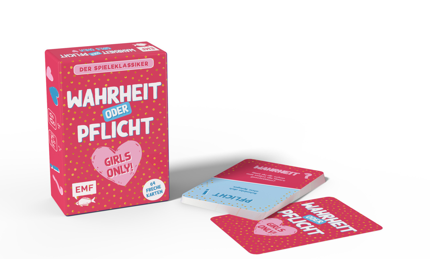 Bild: 4260478342118 | Kartenspiel: Wahrheit oder Pflicht - Girls Only! | Spiel | 64 S.