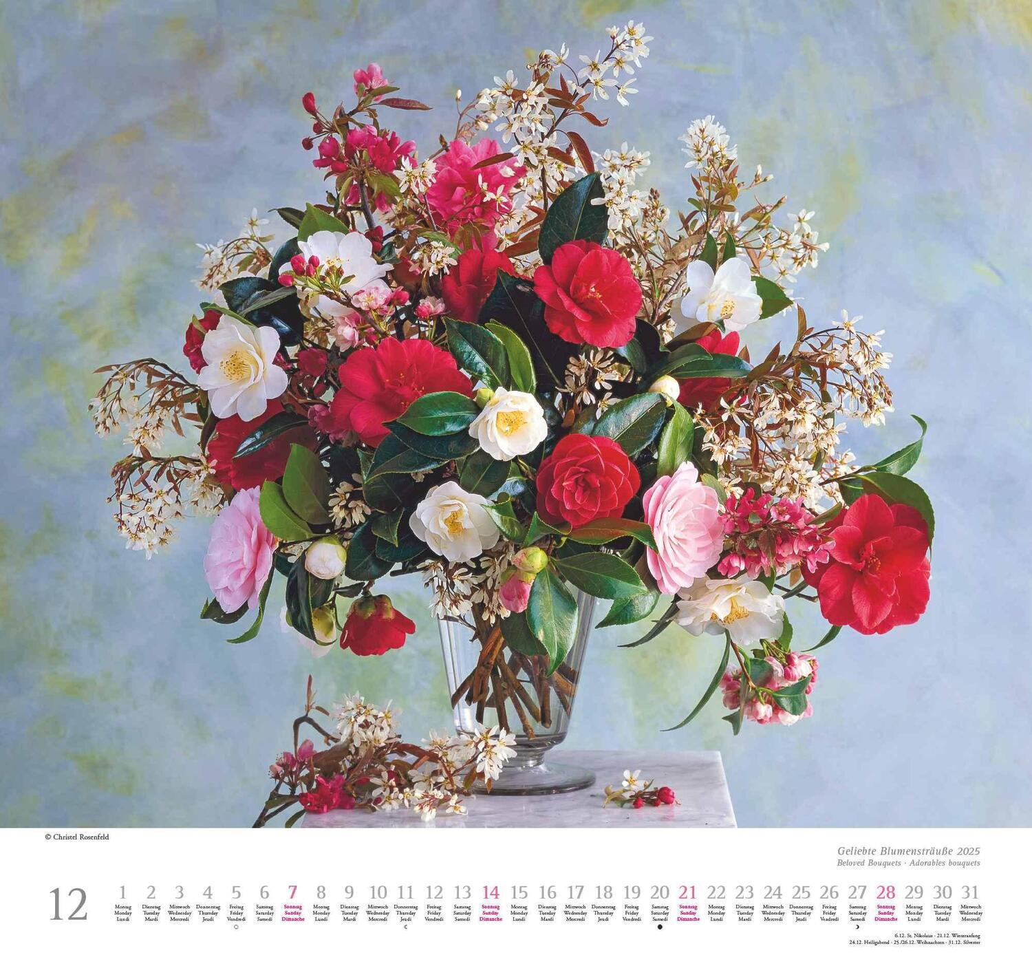 Bild: 4250809653075 | Geliebte Blumensträuße 2025 - DUMONT Wandkalender - mit allen...