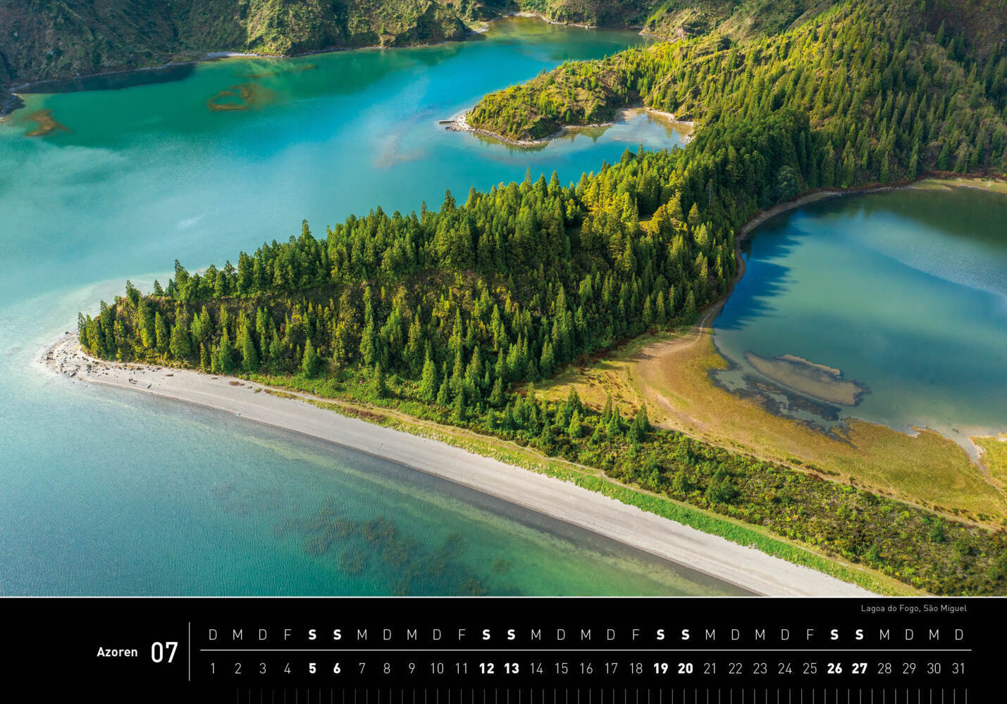 Bild: 9783968555393 | 360° Azoren Premiumkalender 2025 | Thomas Reich | Kalender | 13 S.