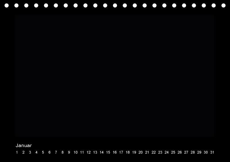 Bild: 9783664584123 | Geburtstags - Bastelkalender - Schwarz (Tischkalender immerwährend...