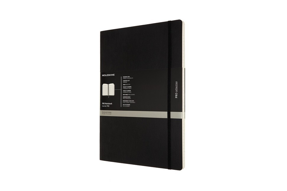 Cover: 8053853602718 | Moleskine Professionelles Notizbuch A4, Soft Cover, Schwarz | Buch