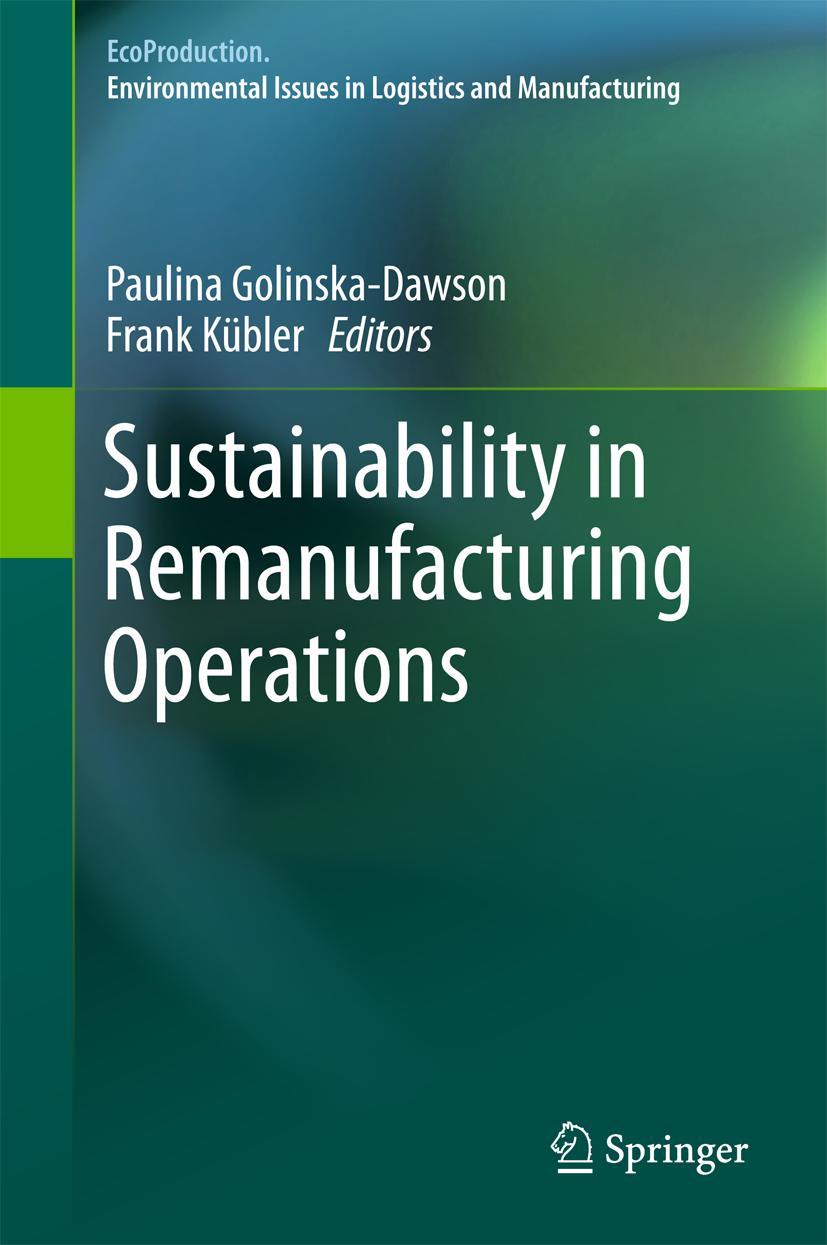 Cover: 9783319603537 | Sustainability in Remanufacturing Operations | Frank Kübler (u. a.)