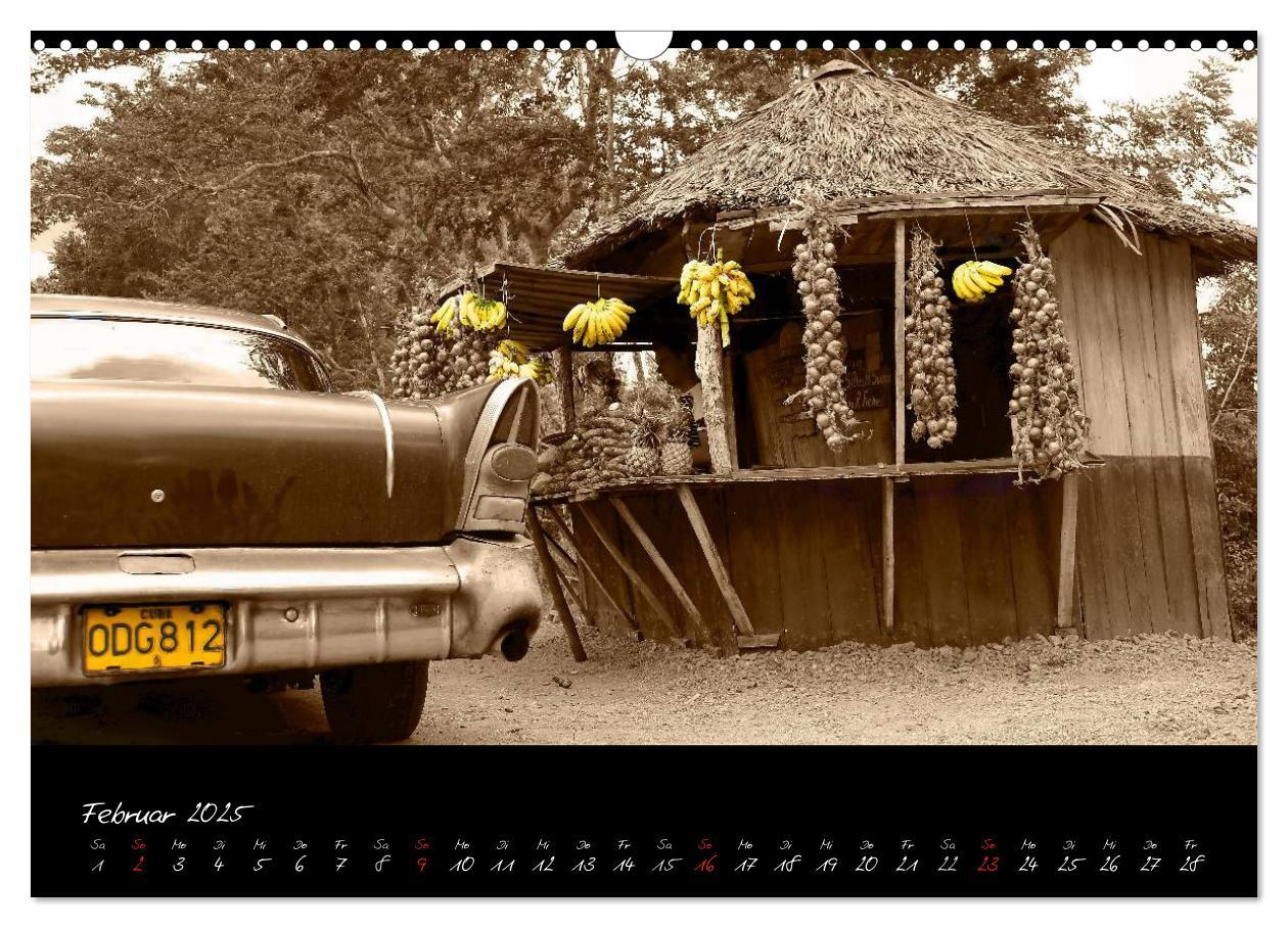 Bild: 9783435828630 | Kuba und die Oldtimer (Wandkalender 2025 DIN A3 quer), CALVENDO...