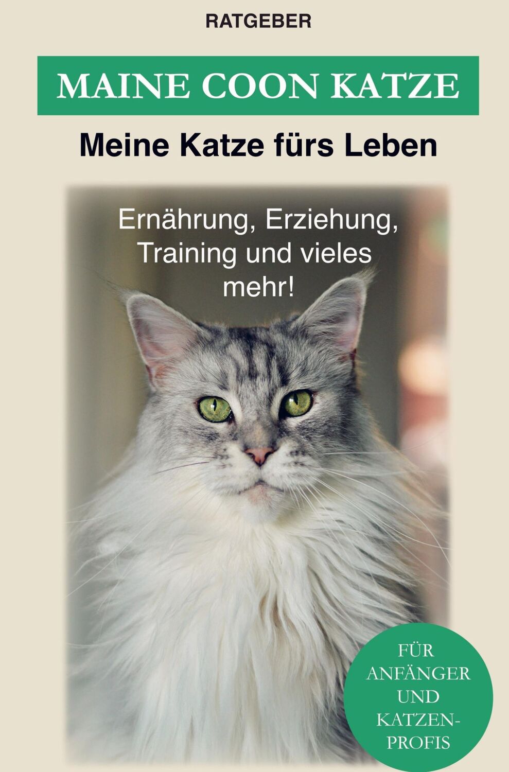 Cover: 9789403622040 | Maine Coon Katze | Erziehung, Ernährung und Pflege der Maine Coon