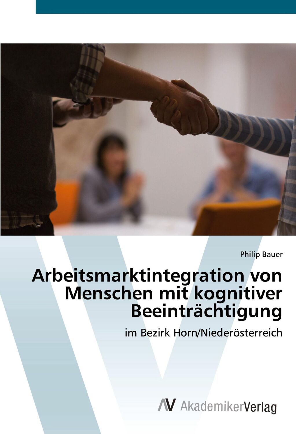 Cover: 9786200671622 | Arbeitsmarktintegration von Menschen mit kognitiver Beeinträchtigung