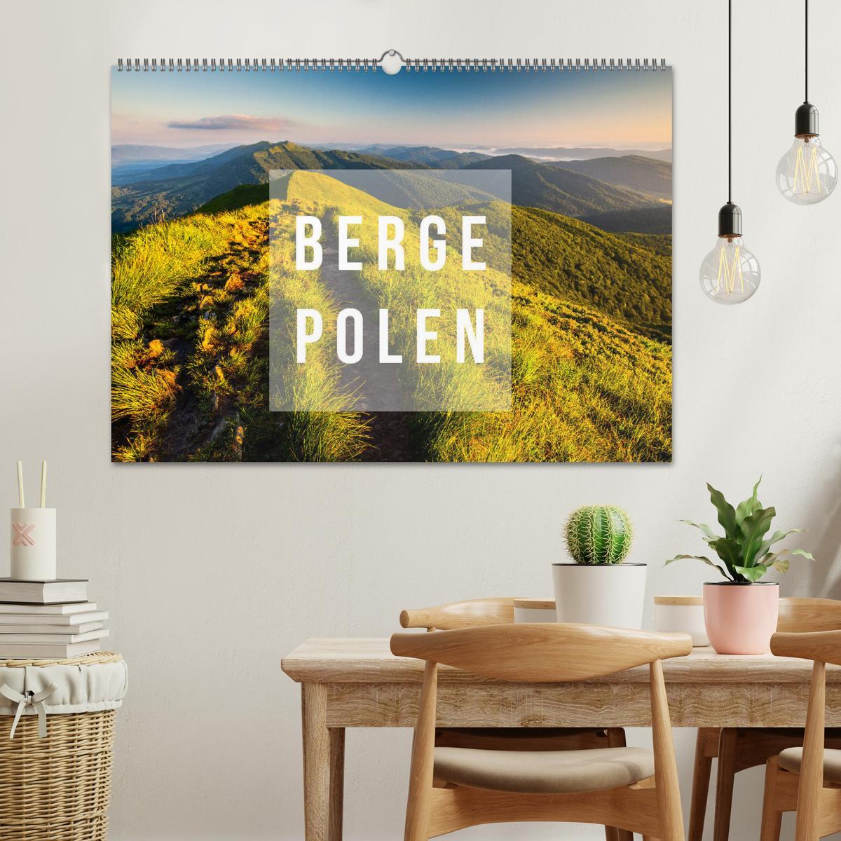 Bild: 9783435446490 | Berge. Polen (Wandkalender 2025 DIN A2 quer), CALVENDO Monatskalender