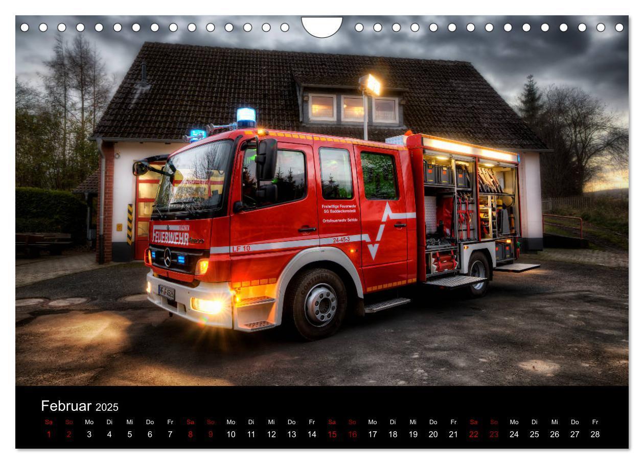 Bild: 9783435422579 | Feuerwehr und Rettungsdienst (Wandkalender 2025 DIN A4 quer),...