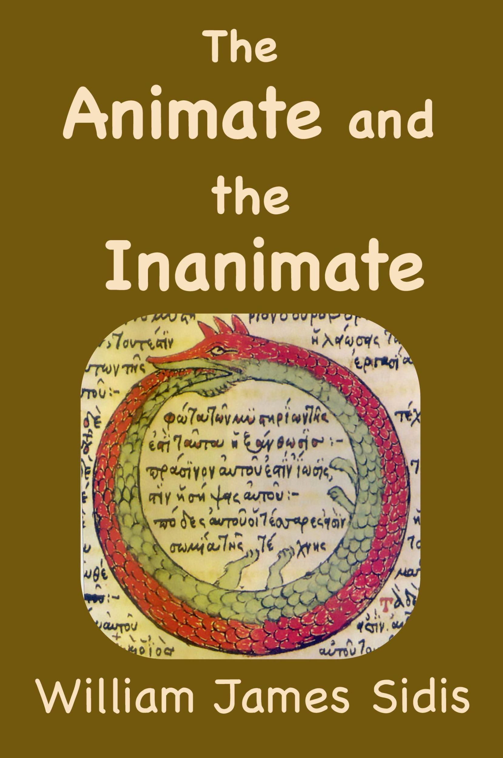 Cover: 9781963956009 | The Animate and the Inanimate | William Sidis | Taschenbuch | Englisch