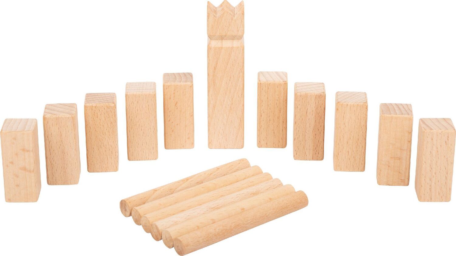 Bild: 4020972113566 | Wikingerspiel Kubb Reisespiel | Stück | small foot-Bunt-Verpackung