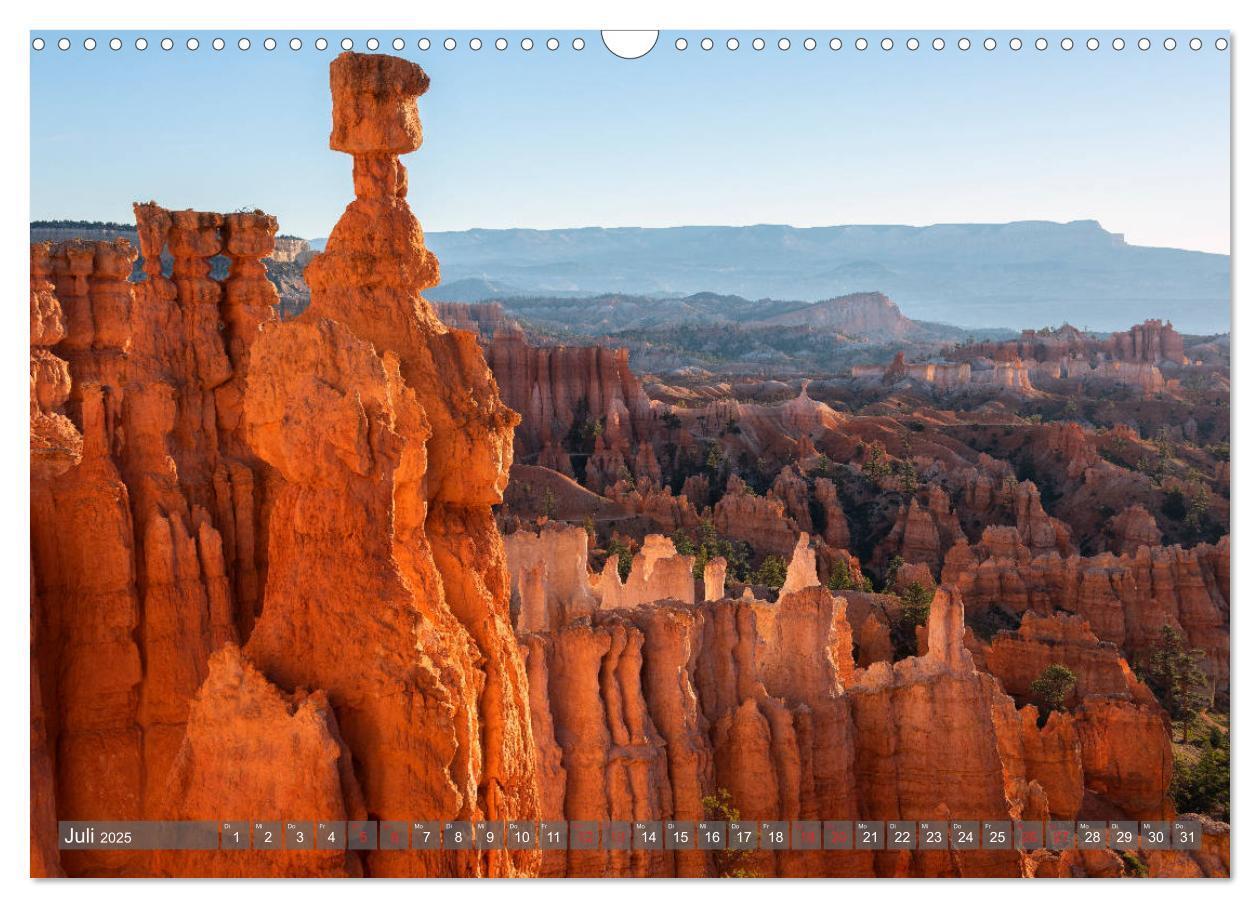 Bild: 9783435119875 | Nationalparks der USA (Wandkalender 2025 DIN A3 quer), CALVENDO...