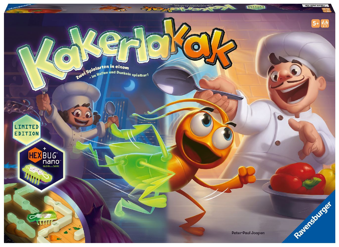 Cover: 4005556209705 | Kakerlakak Glow in the dark | Peter-Paul Joopen | Spiel | 62097000