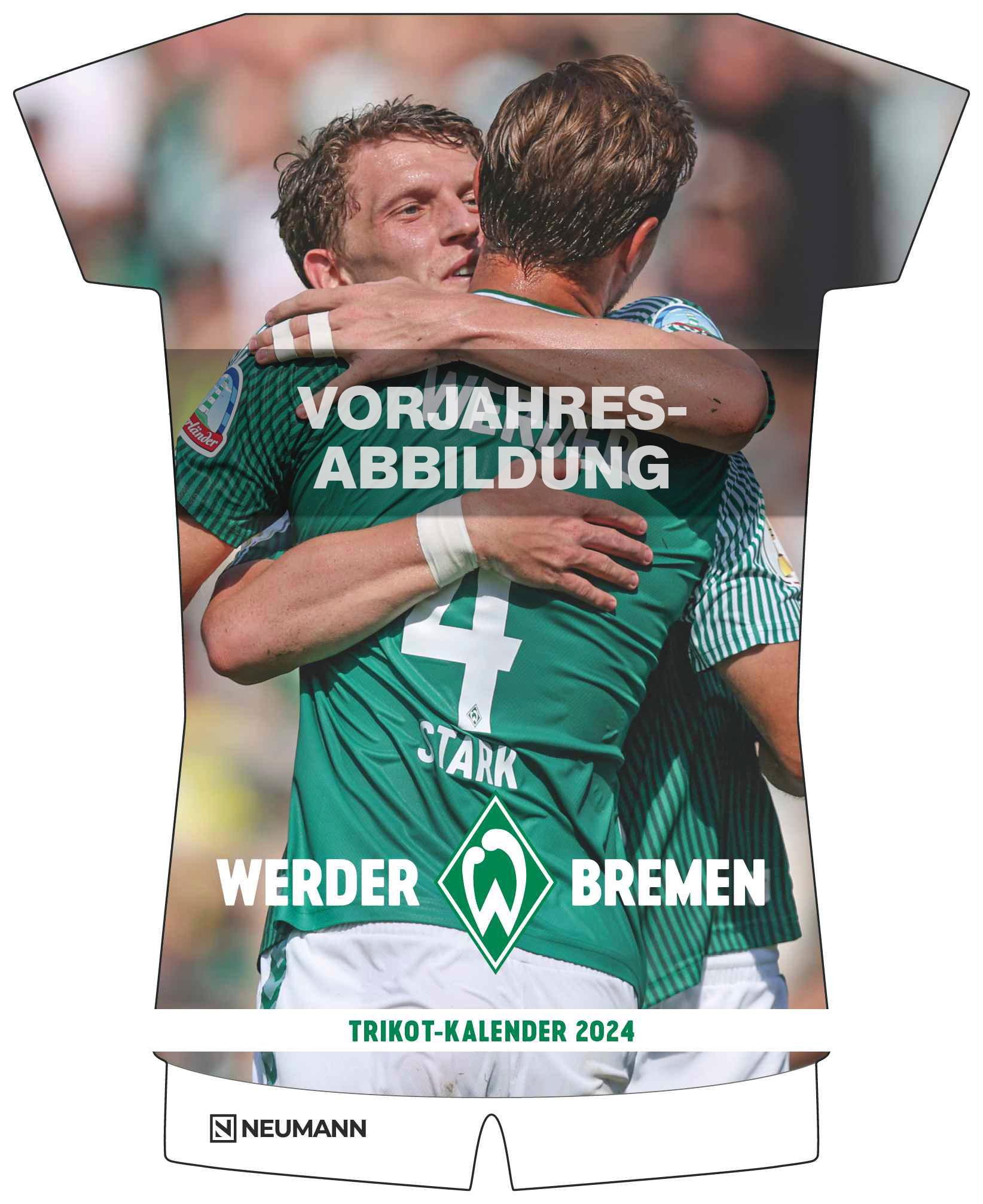 Cover: 4002725994509 | Werder Bremen 2025 - Trikotkalender - Fan-Kalender -...