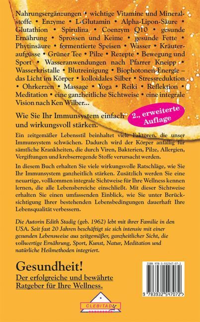 Bild: 9783932547072 | Gesundheit! | Edith Stadig | Taschenbuch | 2015 | CLEBITADY