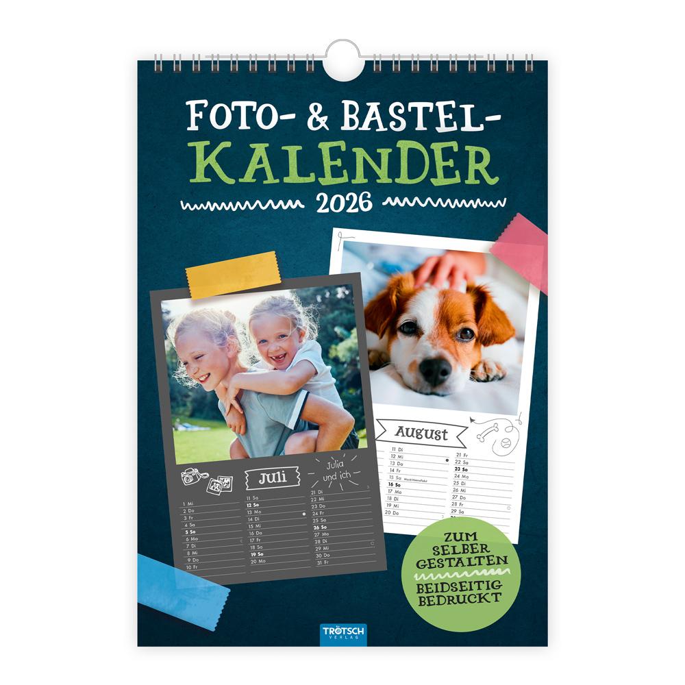 Cover: 9783988024664 | Trötsch Foto- und Bastelkalender A4 2026 | KG | Kalender | XXIV | 2026