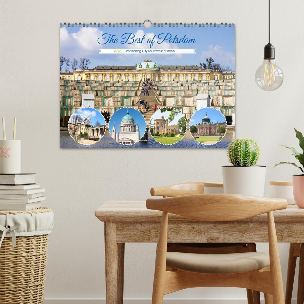 Bild: 9781325833849 | The Best of Potsdam (Wall Calendar 2025 DIN A3 landscape), CALVENDO...