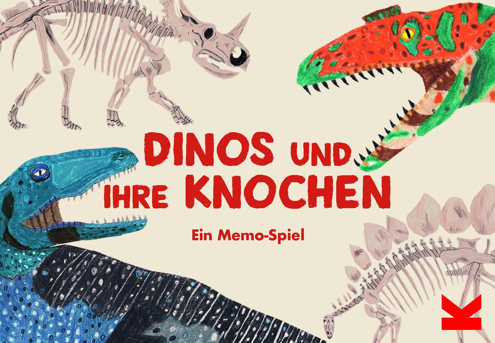 Cover: 9783962441616 | Dinos &amp; ihre Knochen | Ein Memo-Spiel | Paul Upchurch | Spiel | 50 S.