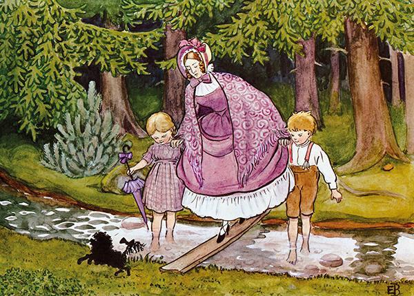 Bild: 9783825179113 | Tante Grün, Tante Braun und Tante Lila | Elsa Beskow | Taschenbuch