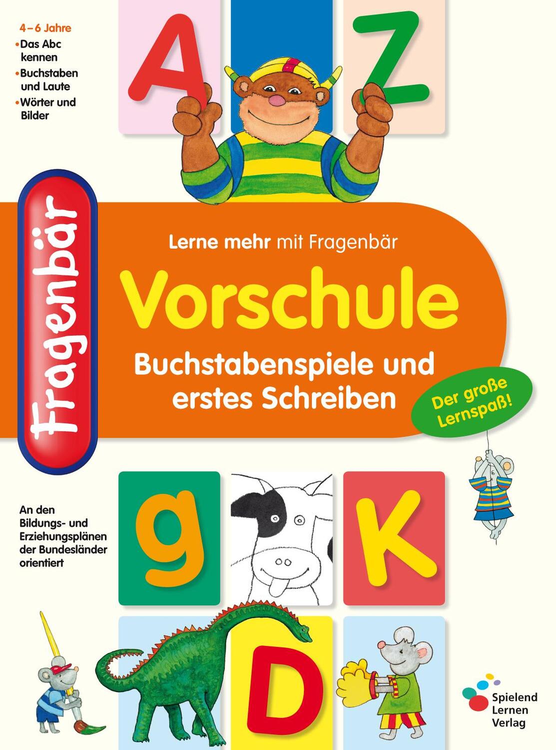 Cover: 9783940811103 | Vorschule. Buchstabenspiele und erstes Schreiben | Broschüre | 48 S.