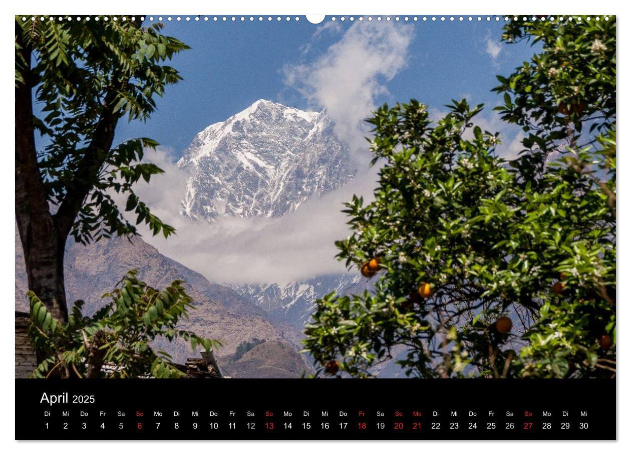 Bild: 9783435557882 | Namaste Nepal (hochwertiger Premium Wandkalender 2025 DIN A2 quer),...