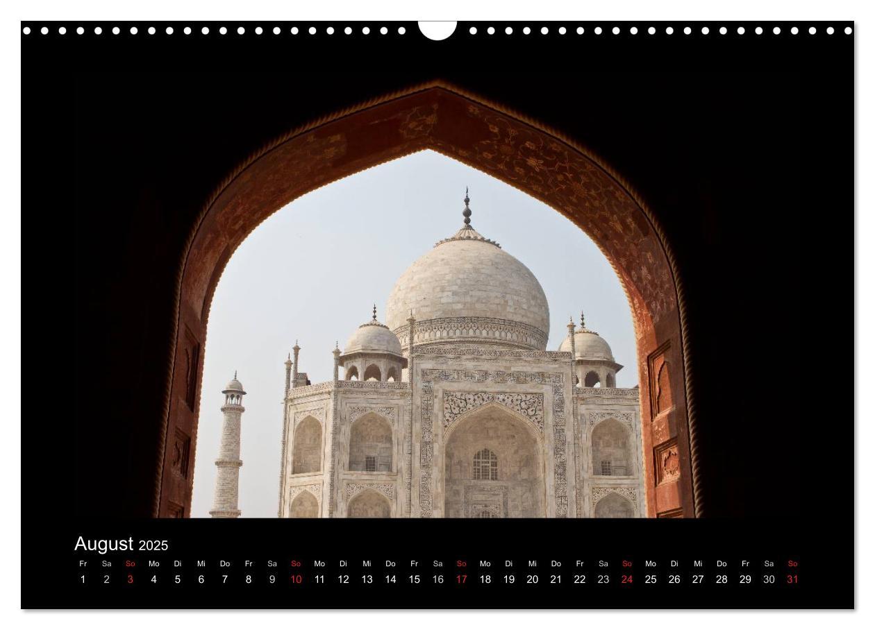 Bild: 9783435775316 | Taj Mahal (Wandkalender 2025 DIN A3 quer), CALVENDO Monatskalender