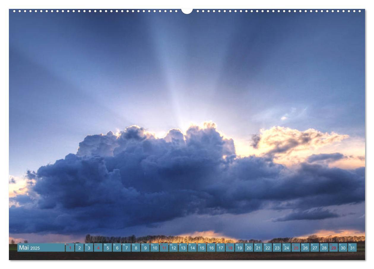 Bild: 9783435159123 | Fantastische Wetterfotos (Wandkalender 2025 DIN A2 quer), CALVENDO...