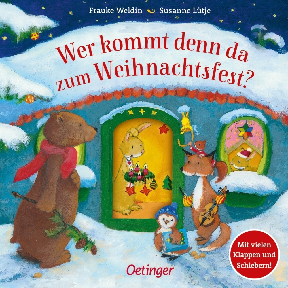 Cover: 9783789110856 | Wer kommt denn da zum Weihnachtsfest? | Susanne Lütje | Buch | Unzerr.