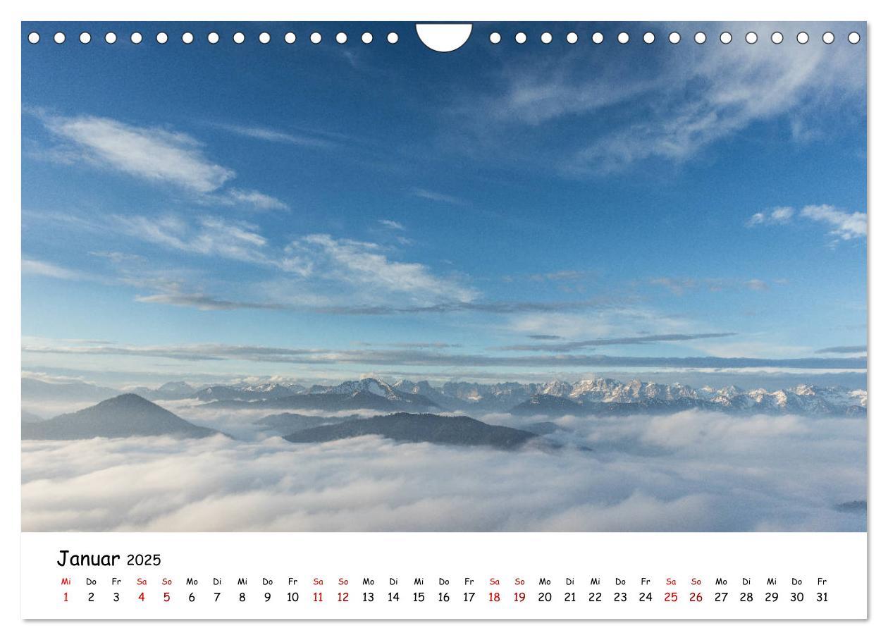 Bild: 9783435122684 | Bergpixels Wanderlust (Wandkalender 2025 DIN A4 quer), CALVENDO...