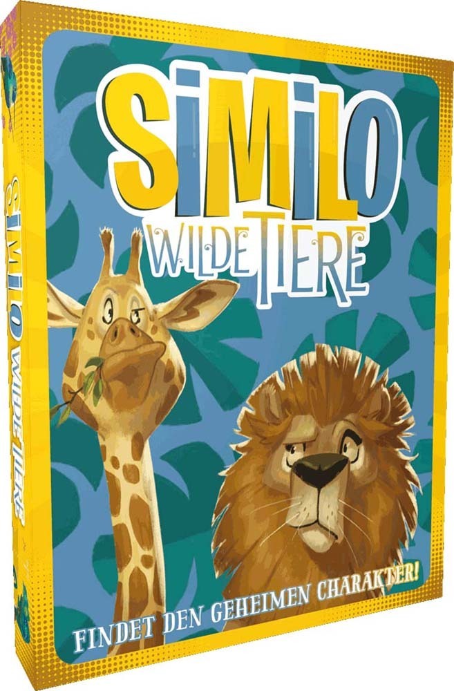 Cover: 4260664070207 | Similo - Wilde Tiere | Superschnelles kooperatives Hinweisspiel | Hach