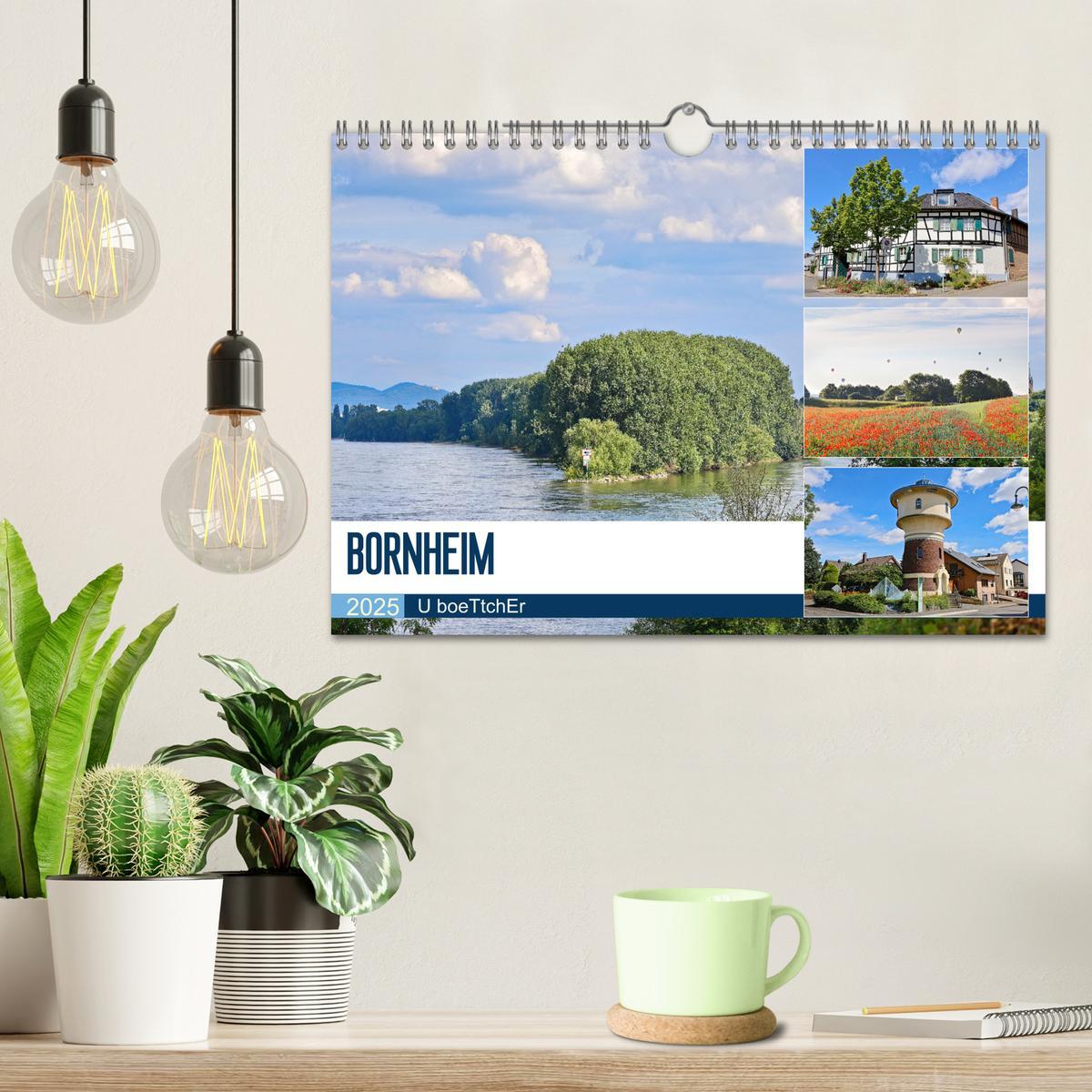 Bild: 9783457170007 | Bornheim (Wandkalender 2025 DIN A4 quer), CALVENDO Monatskalender