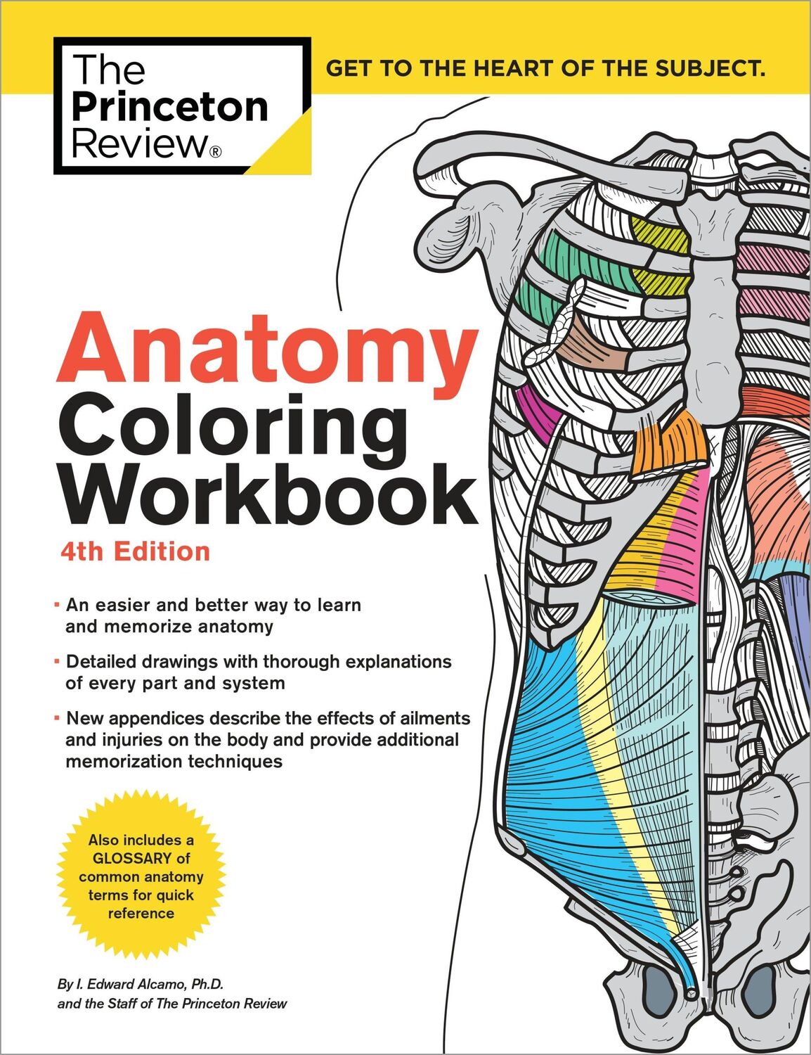 Cover: 9780451487872 | Anatomy Coloring Workbook, 4th Edition | The Princeton Review (u. a.)