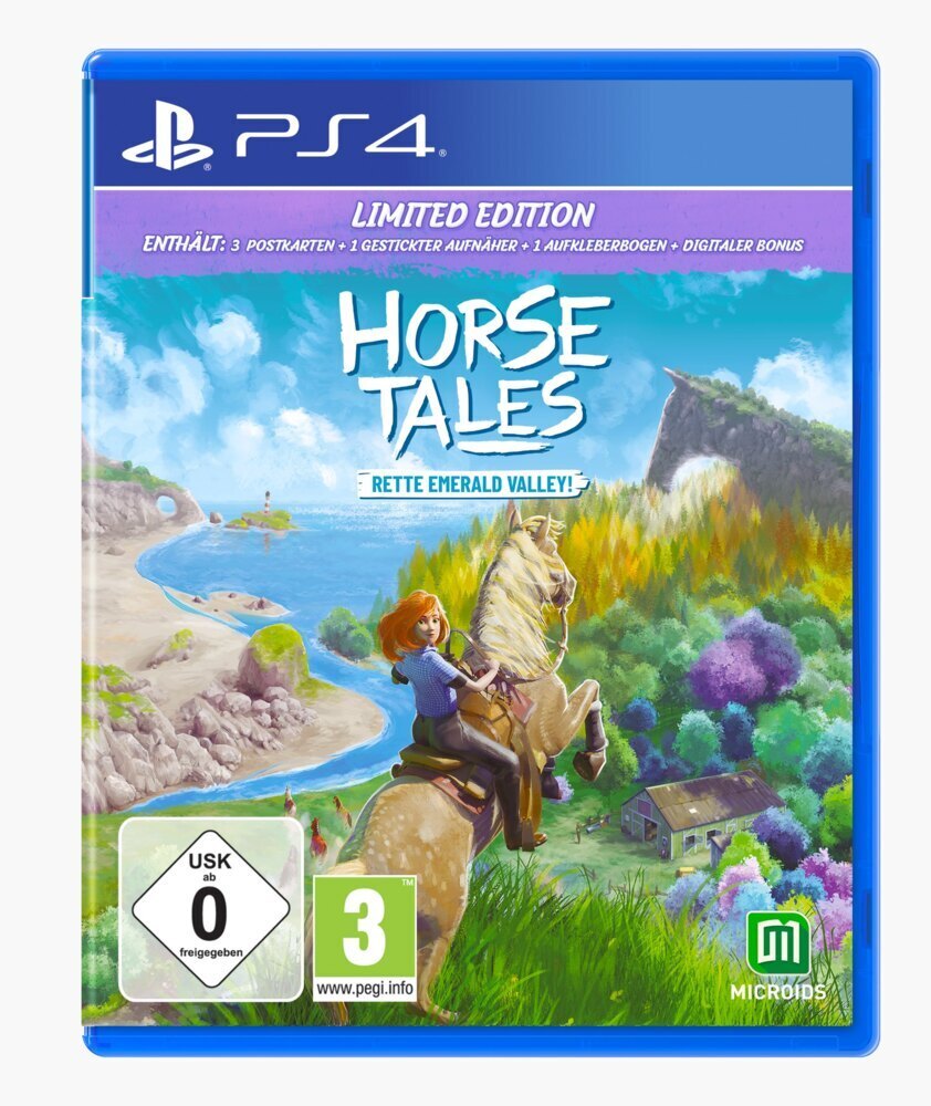 Cover: 3701529500732 | Horse Tales, Rette Emerald Valley!, 1 PS4-Blu-ray Disc (Ltd. Ed.)