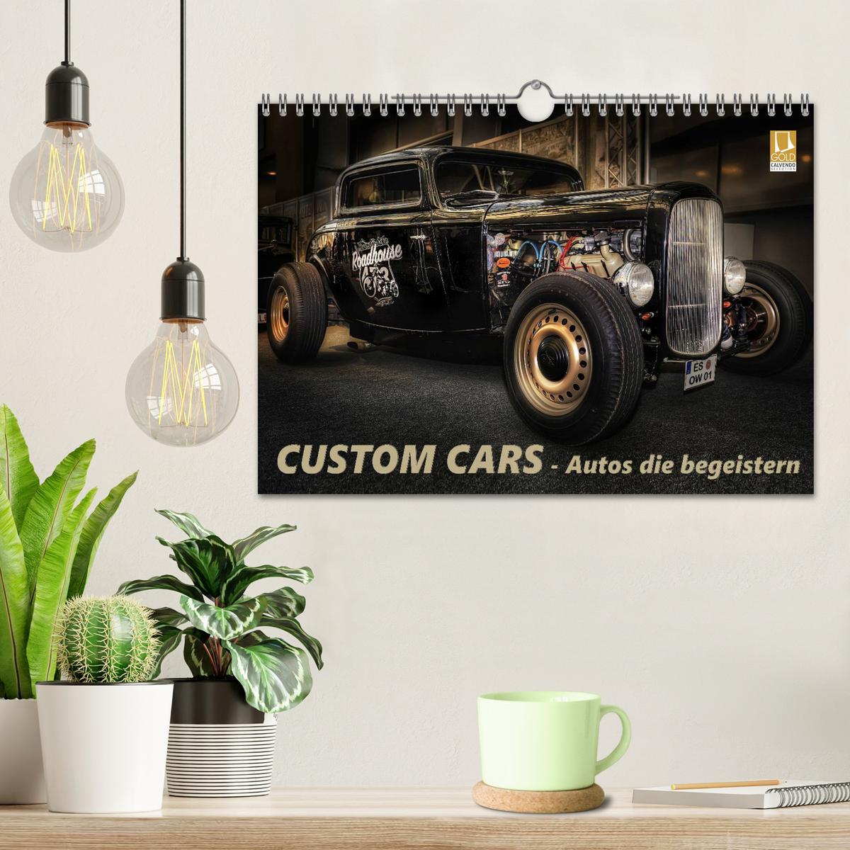 Bild: 9783435620951 | Custom Cars - Autos die begeistern (Wandkalender 2025 DIN A4 quer),...